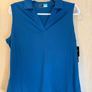 PGA Tour Sleeveless Collared Golf Shirt